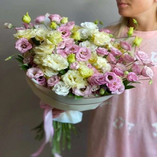  Kemer Blumenbestellung Gemischter Lisyantus-Strauß 35