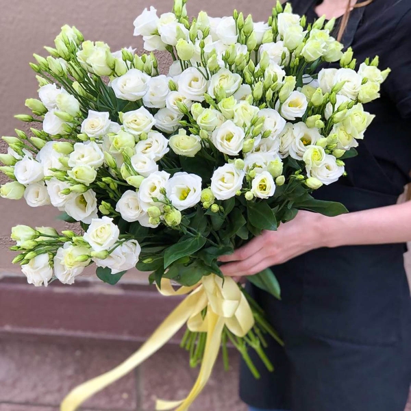  Kemer Blumenbestellung Weißer Austom-Blumenstrauß 29